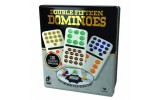 Double 15 Colored Dots Dominoes